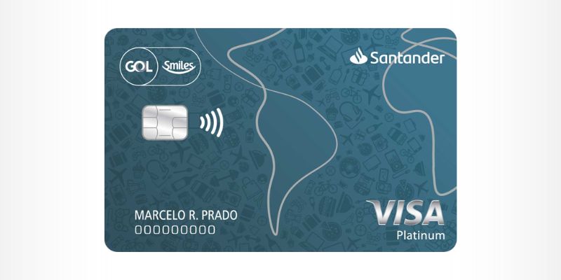 Cartão Gol Smiles Santander Gold