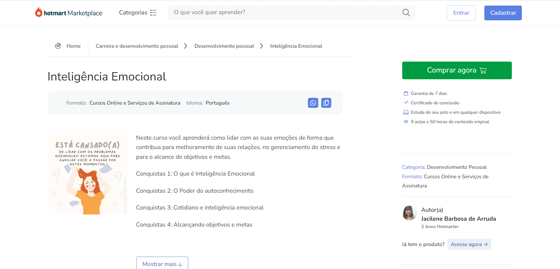 Inteligência Emocional - Jacilene Barbos