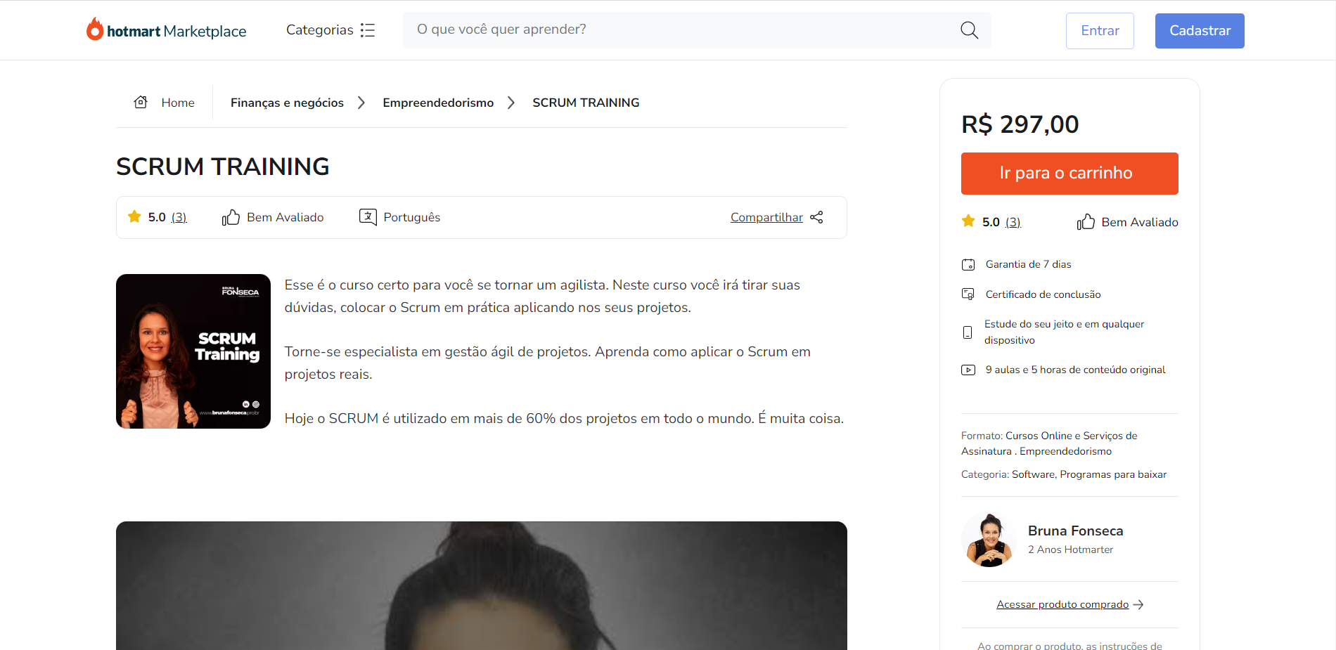 Scrum Training – Bruna Fonseca