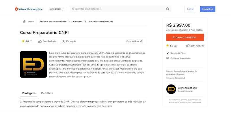 Curso Preparatório p/ CNPI - Conteúdo Global CG1 - Edinelson Faria de Oliveira