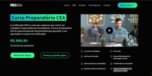 melhor curso para CEA Anbima