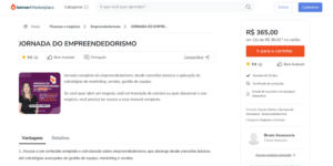 Jornada do empreendedorismo